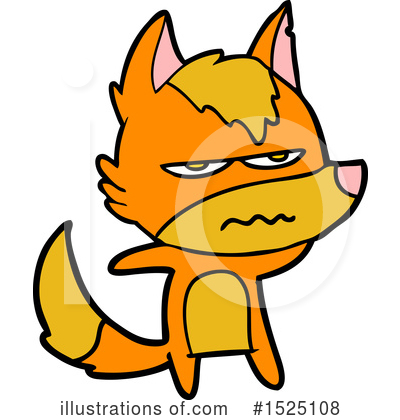 Royalty-Free (RF) Fox Clipart Illustration by lineartestpilot - Stock Sample #1525108