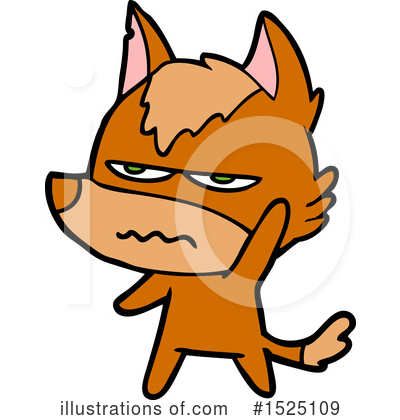 Royalty-Free (RF) Fox Clipart Illustration by lineartestpilot - Stock Sample #1525109