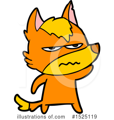Royalty-Free (RF) Fox Clipart Illustration by lineartestpilot - Stock Sample #1525119