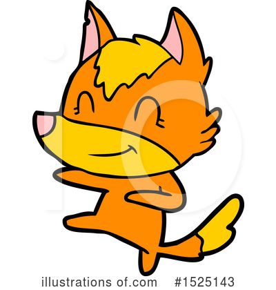 Royalty-Free (RF) Fox Clipart Illustration by lineartestpilot - Stock Sample #1525143