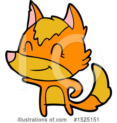 Royalty-Free (RF) Fox Clipart Illustration by lineartestpilot - Stock Sample #1525151