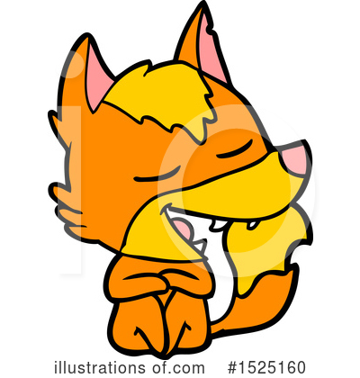 Royalty-Free (RF) Fox Clipart Illustration by lineartestpilot - Stock Sample #1525160