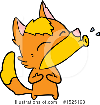 Royalty-Free (RF) Fox Clipart Illustration by lineartestpilot - Stock Sample #1525163