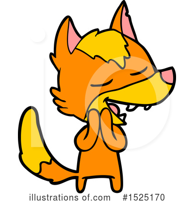 Royalty-Free (RF) Fox Clipart Illustration by lineartestpilot - Stock Sample #1525170