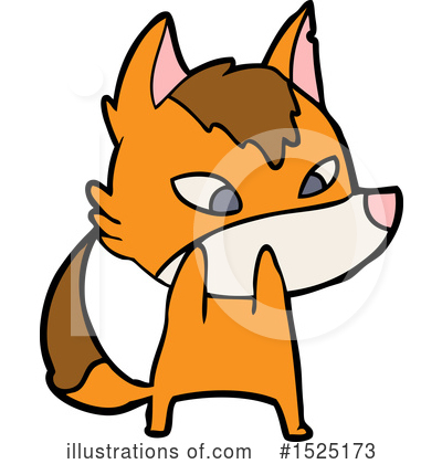 Royalty-Free (RF) Fox Clipart Illustration by lineartestpilot - Stock Sample #1525173