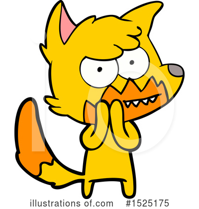 Royalty-Free (RF) Fox Clipart Illustration by lineartestpilot - Stock Sample #1525175