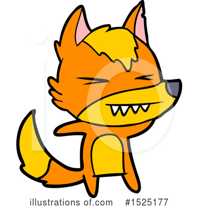 Royalty-Free (RF) Fox Clipart Illustration by lineartestpilot - Stock Sample #1525177