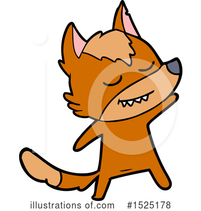 Royalty-Free (RF) Fox Clipart Illustration by lineartestpilot - Stock Sample #1525178