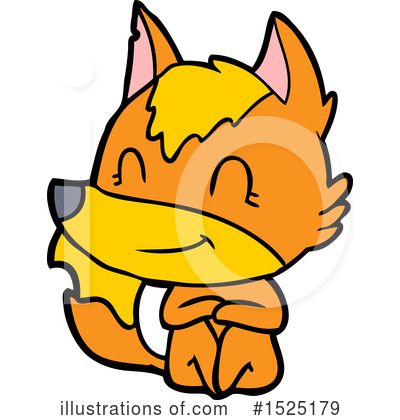 Royalty-Free (RF) Fox Clipart Illustration by lineartestpilot - Stock Sample #1525179