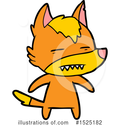 Royalty-Free (RF) Fox Clipart Illustration by lineartestpilot - Stock Sample #1525182