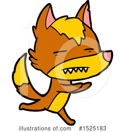 Royalty-Free (RF) Fox Clipart Illustration by lineartestpilot - Stock Sample #1525183