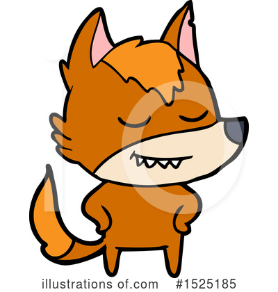 Royalty-Free (RF) Fox Clipart Illustration by lineartestpilot - Stock Sample #1525185