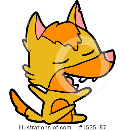 Royalty-Free (RF) Fox Clipart Illustration by lineartestpilot - Stock Sample #1525187