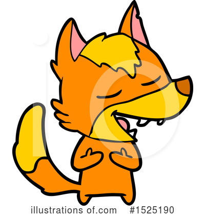Royalty-Free (RF) Fox Clipart Illustration by lineartestpilot - Stock Sample #1525190
