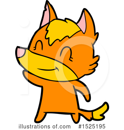 Royalty-Free (RF) Fox Clipart Illustration by lineartestpilot - Stock Sample #1525195