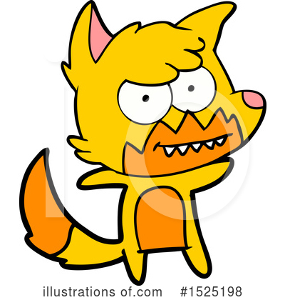 Royalty-Free (RF) Fox Clipart Illustration by lineartestpilot - Stock Sample #1525198