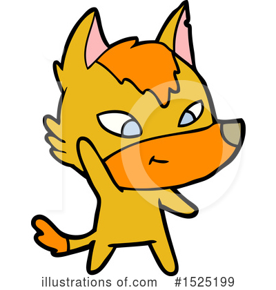 Royalty-Free (RF) Fox Clipart Illustration by lineartestpilot - Stock Sample #1525199