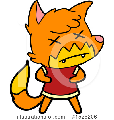 Royalty-Free (RF) Fox Clipart Illustration by lineartestpilot - Stock Sample #1525206