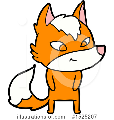 Royalty-Free (RF) Fox Clipart Illustration by lineartestpilot - Stock Sample #1525207
