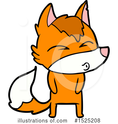 Royalty-Free (RF) Fox Clipart Illustration by lineartestpilot - Stock Sample #1525208