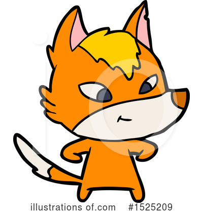 Royalty-Free (RF) Fox Clipart Illustration by lineartestpilot - Stock Sample #1525209