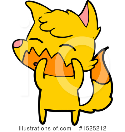 Royalty-Free (RF) Fox Clipart Illustration by lineartestpilot - Stock Sample #1525212
