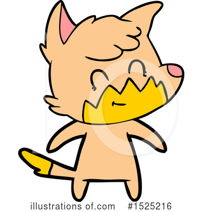 Royalty-Free (RF) Fox Clipart Illustration by lineartestpilot - Stock Sample #1525216