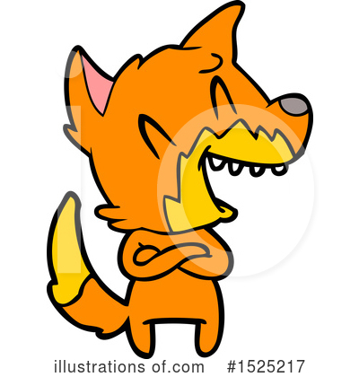 Royalty-Free (RF) Fox Clipart Illustration by lineartestpilot - Stock Sample #1525217