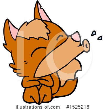 Royalty-Free (RF) Fox Clipart Illustration by lineartestpilot - Stock Sample #1525218