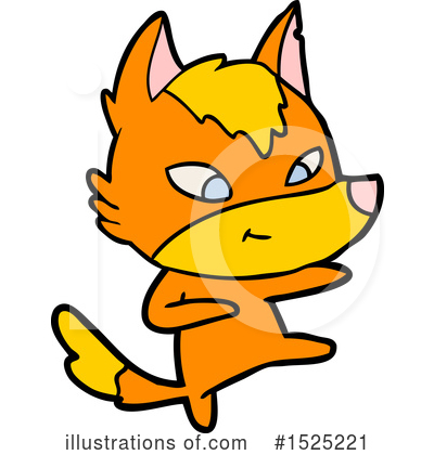 Royalty-Free (RF) Fox Clipart Illustration by lineartestpilot - Stock Sample #1525221