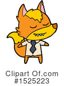 Fox Clipart #1525223 by lineartestpilot