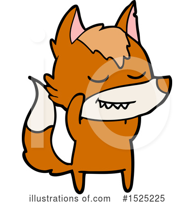 Royalty-Free (RF) Fox Clipart Illustration by lineartestpilot - Stock Sample #1525225