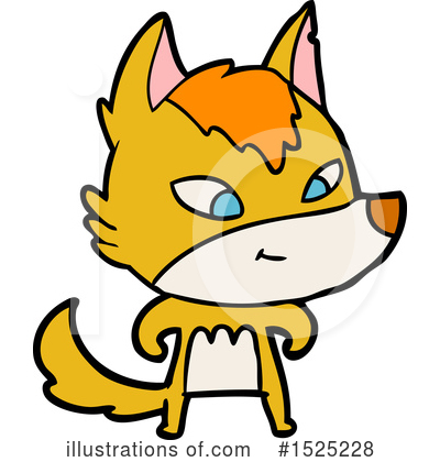 Royalty-Free (RF) Fox Clipart Illustration by lineartestpilot - Stock Sample #1525228