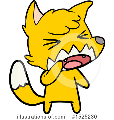 Royalty-Free (RF) Fox Clipart Illustration by lineartestpilot - Stock Sample #1525230