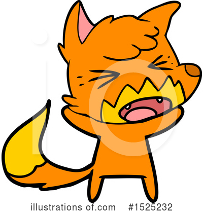 Royalty-Free (RF) Fox Clipart Illustration by lineartestpilot - Stock Sample #1525232