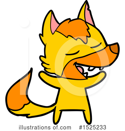 Royalty-Free (RF) Fox Clipart Illustration by lineartestpilot - Stock Sample #1525233