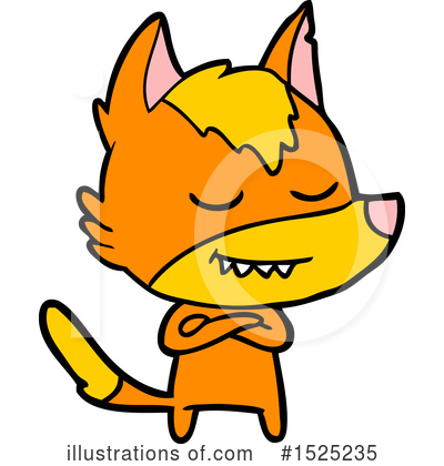 Royalty-Free (RF) Fox Clipart Illustration by lineartestpilot - Stock Sample #1525235