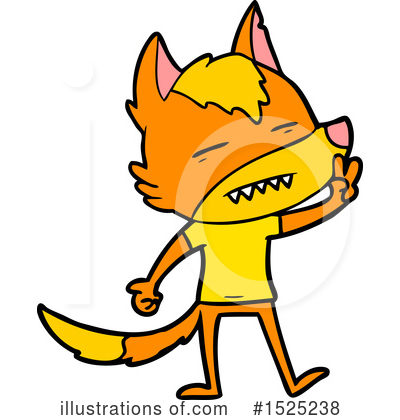 Royalty-Free (RF) Fox Clipart Illustration by lineartestpilot - Stock Sample #1525238