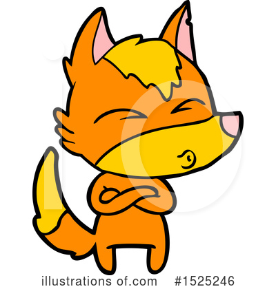Royalty-Free (RF) Fox Clipart Illustration by lineartestpilot - Stock Sample #1525246