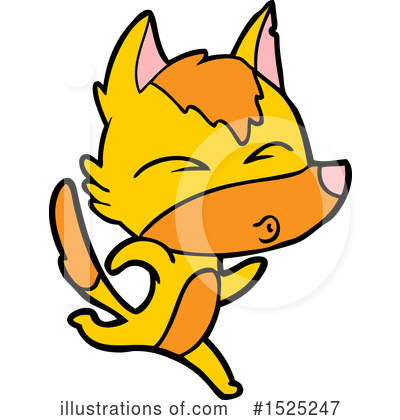 Royalty-Free (RF) Fox Clipart Illustration by lineartestpilot - Stock Sample #1525247