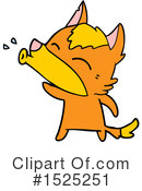 Fox Clipart #1525251 by lineartestpilot