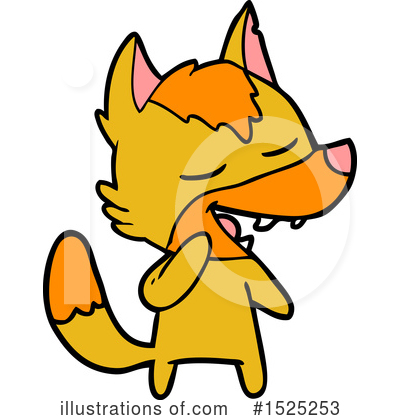 Royalty-Free (RF) Fox Clipart Illustration by lineartestpilot - Stock Sample #1525253