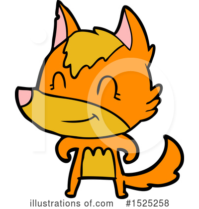Royalty-Free (RF) Fox Clipart Illustration by lineartestpilot - Stock Sample #1525258