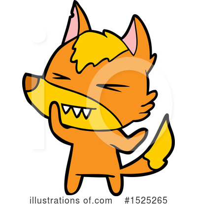 Royalty-Free (RF) Fox Clipart Illustration by lineartestpilot - Stock Sample #1525265