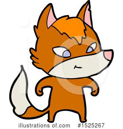 Royalty-Free (RF) Fox Clipart Illustration by lineartestpilot - Stock Sample #1525267