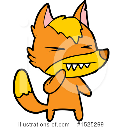 Royalty-Free (RF) Fox Clipart Illustration by lineartestpilot - Stock Sample #1525269