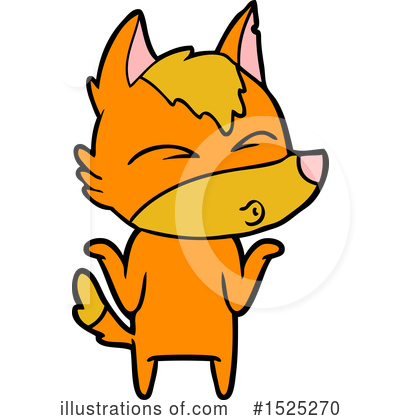 Royalty-Free (RF) Fox Clipart Illustration by lineartestpilot - Stock Sample #1525270