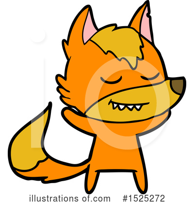 Royalty-Free (RF) Fox Clipart Illustration by lineartestpilot - Stock Sample #1525272
