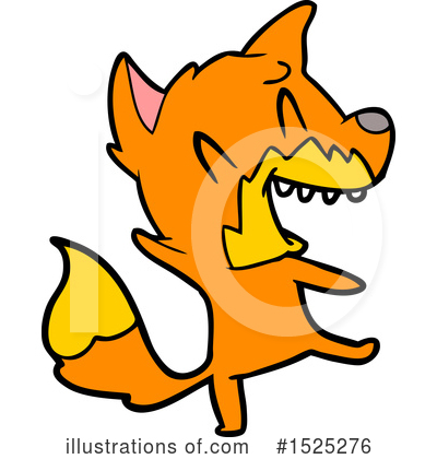Royalty-Free (RF) Fox Clipart Illustration by lineartestpilot - Stock Sample #1525276