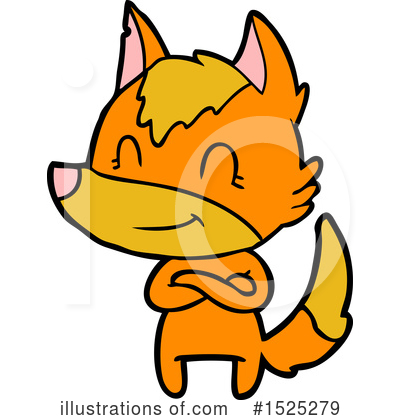 Royalty-Free (RF) Fox Clipart Illustration by lineartestpilot - Stock Sample #1525279
